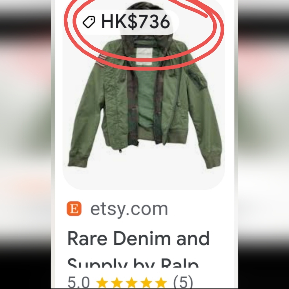 Turns out RARE, Women's Ralph Lauren bomber jacket with camo hoodie attached